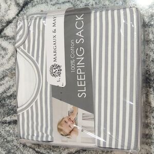 Margaux & May Gray & White Sleeping Sack NWT